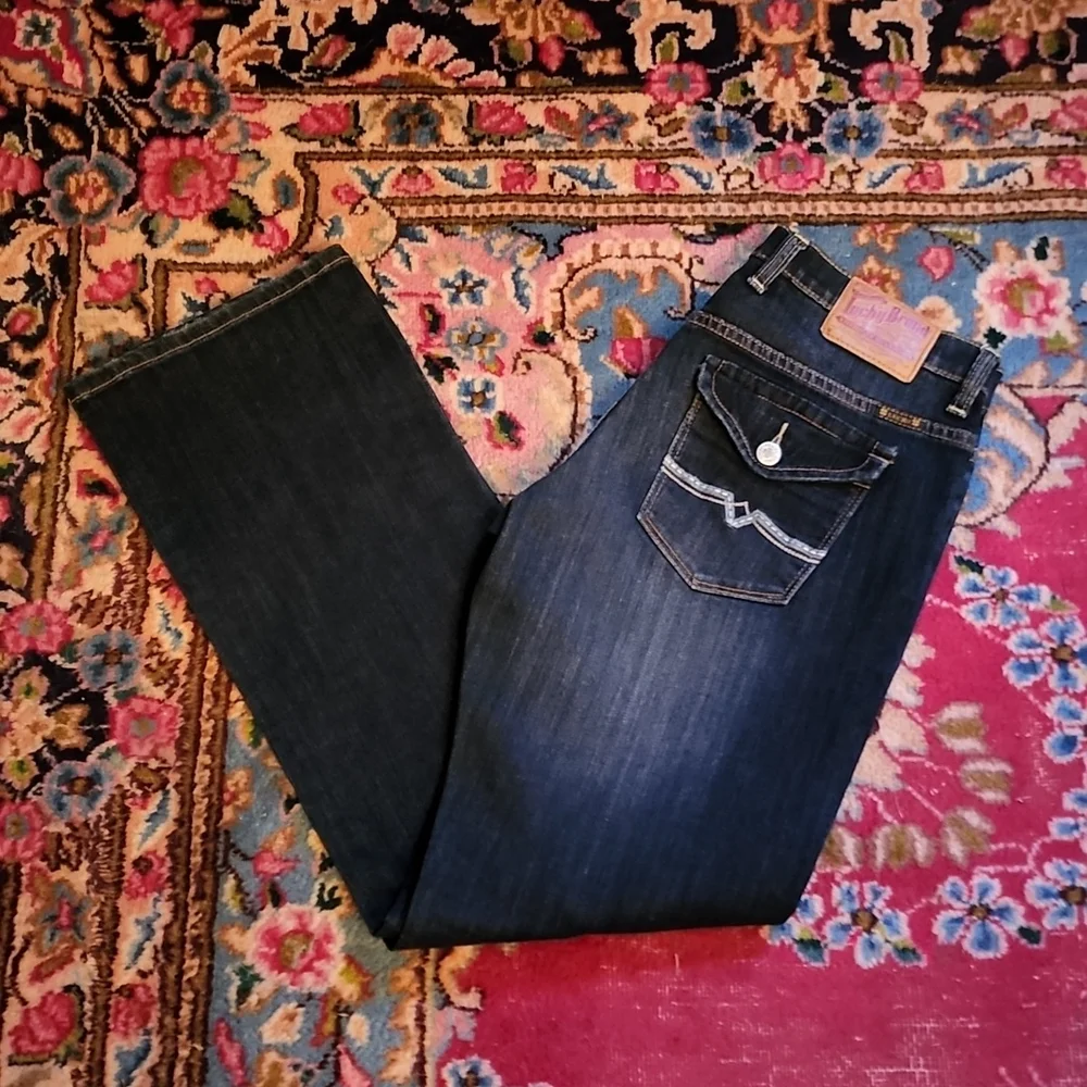 Lucky Brand Petunia Easy Rider Jeans 29 - Picture 1 of 6